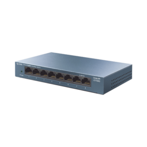 Switch de escritorio Gigabit de 8 puertos 10|100|1000Mbps, carcasa metálica