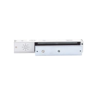 Chapa magnética 600Lb con Buzzer de alarma de puerta mantenida abierta | LED indicador de estado | Sensor de estado de placa| Libre de Magnetismo Residual