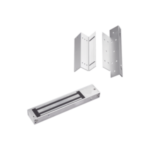 Kit para control de acceso incluye Chapa magnética de 600Lbs | Montajes L y Z