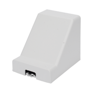Derivación techo a canaleta color blanco de PVC auto extinguible, compatible con canaletas: PT48, TMK1735, TMK1735SD, TMK1020, TMK1020CD, TMK1020SD, TMK1720, TMK2560 (6150-01002)