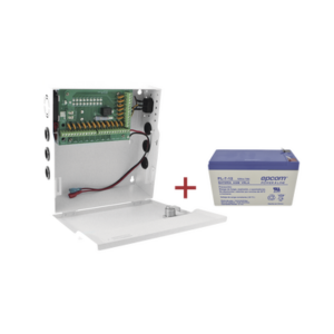 Kit | Fuente con 18 salidas | 20 Amperes totales | Ajuste de voltaje de 11-15 V | 20 A modelo PLK12DC20ABK | + Batería incluída LK712