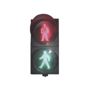 Semáforo Peatonal Indicador Alto | Siga estático | Diámetro 20 Cms.