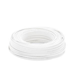 Bobina de 100 Metros (328.08 Pies) | Cable de CCA | 4 x 22 AWG | Tipo Aluminio Revestido de Cobre | Aplicaciones en Alarmas de Intrusión | Automatización