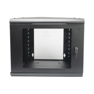 Gabinete de Pared 9U de 635 mm de Profundidad, Rack de 19 in en Acero Reforzado: Compacto y Resistente para Soluciones Profesionales