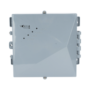 Energizador para Cerco Eléctrico AF-CR | 10,000 Volts | 10,000 Metros Lineales | Alimentación AC 127-220V o Solar | Control Remoto RF 433 MHz | Sistema de Alarma Integrado | Salida Auxiliar 12Vdc 1.5A | Respaldo con Batería Interna 4A