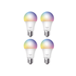 Kit 4 Focos WIFI Multicolor, Intensidad y Color Regulables, Comandos de Voz Mediante Amazon Alexa|Google Assisten