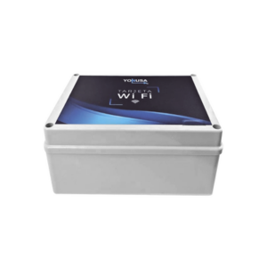 Modulo WIFI LITE con gabinete para uso en Energizadores YONUSA | Aplicación sin costo | Botón de Pánico| 1 Salida Propósito General