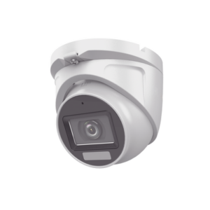 Cámara Turret TURBOHD | 2 Megapixel | Dual Light 30 m (98.4 ft) IR + 20 m (65.6 ft) Luz Blanca | Lente 2.8 mm | 100° de Visión | IP66 | Audio por Coaxitron | 4 en 1 Seleccionable