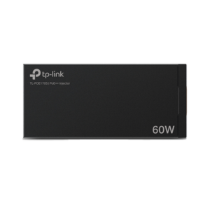 Inyector PoE++ (60W) | Gigabit 802.3 af|at|bt | 2 puerto 10|100|1000 Mbps | Plug and Play | Fuente alimientación Integrada