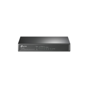 Switch PoE+ No Administrable | De Escritorio 8 puertos 10|100 Mbps | 4 puertos PoE af|at Inteligente | Presupuesto 66 W | Hasta 250 metros