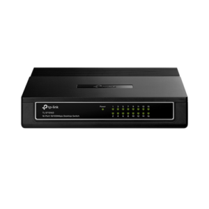 Switch no administrable de 16 puertos 10|100 Mbps para escritorio