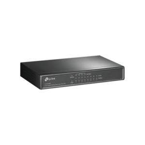 Switch Gigabit PoE+ no administrable de 8 puertos 10|100|1000 Mbps, solo 4 puertos PoE, para escritorio