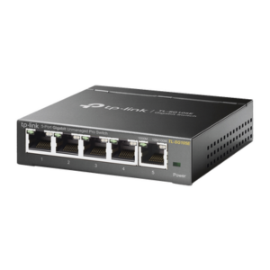 Switch Escritorio Easy Smart de 5 puertos 10|100|1000 Mbps | IGMP para Vigilancia | Calidad en el Servicio (QoS) | Gestión GUI