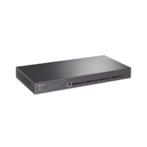 Switch Fibra Óptica L2+ Omada | 16 Puertos SFP+ 10G | 2 Puertos Consola (RJ45 y micro-USB) | Administración Centralizada Omada o Stand-Alone | Multicast IGMP | Calidad de Servicio | Montaje en Rack | Silencioso (sin ventiladores)