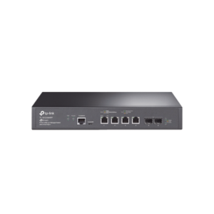 Switch L2+ PoE++ Omada 6 Puertos 10G | 4 Puertos 802.3 af|at|bt Multi-Gigabit 1G, 2.5G, 5G, 10G | 2 Puertos SFP+ 10G | Multicast IGMP | Adminstración Centralizada Omada o Stand-Alone | Presupuesto PoE 200W | Montaje Rack-Escritorio