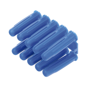 Taquete azul 3|8" para tornillo 12mm x 2" (100pzs) (1105-05100)
