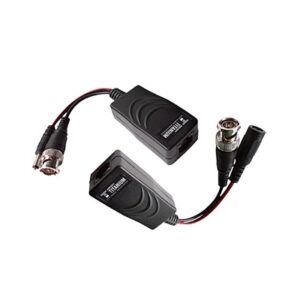 Kit de transceptores activos TURBO HD. Convierte 36|24 Vcc a 12 Vcc regulados, a través de cable UTP Cat5e | 6. Transmision de 200 m (Revisar tabla de resoluciones )