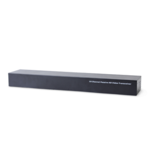 (TRANCEPTOR) RECEPTOR DE VIDEO PASIVO DE 16 CANALES | Resolución 4K | Compatible con cable UTP Cat 5e|6 | Compatible con HD-TVI|CVI|AHD|CVBS | TODO INCLUIDO PARA RACK | Protección Interconstruida contra sobretensión.