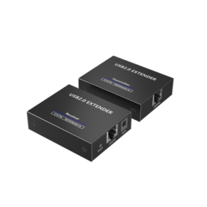 Kit EXTENSOR USB 2.0 de 4 Puertos para Distancias de Hasta 150 m | Soporta USB 2.0, USB 1.1 y USB 1.0 | UTP Cat 5e|6|6a|7 | Soporta Switch Gigabit | Ideal para Cámaras WEB, Impresoras, Escáner, Memorias, Mouse, etc.