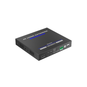 Receptor Compatible para Kits TT592 | Resolución 4K@60Hz | Cat 5e|6 | Distancia de 100 m | IPCOLOR | Control IR | Cero Latencia | Compatible con Switch Gigabit.