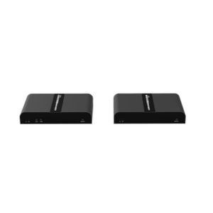 Kit extensor KVM (HDMI y USB 2.0) hasta 100 metros | Resolución 4K @ 30 Hz | Cat 6|6A|7 | CERO LATENCIA | Salida Loop | Soporta Switch Gigabit para control KVM múltiple | Soporta hasta 253