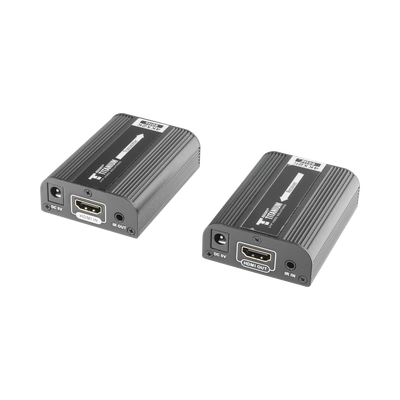 Kit Extensor HDMI para distancias de 30 metros | Resolución 4K x 2K@ 30 Hz| Cat 6, 6a y 7 | HDCP2.2 | HDMI 2.0 | Soporta PCM, HDbitT | Soporta control remoto del equipo fuente.