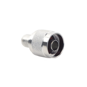 Conector N Macho para 75 Ohm de Anillo Plegable para cable RG-11, Niquel |Oro |Teflón.