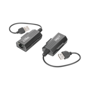 Kit extensor USB por cable UTP Cat 5 | 5e | 6 para Distancias de Hasta 50 Metros | Versión 2.0
