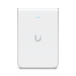 Access Point UniFi U6 In Wall|Montaje p|pared, WIFI 6 2.4 Y 5 Ghz, hasta 5.3 Gbps, 1 pto PoE In, 4 ptos secundarios (1 PoE Out)