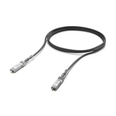 Cable de conexión directa DAC de 3 metros SFP+ 1|10Gbps, ideal para switches UniFi