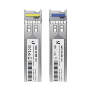 UFiber Módulo SFP, transceptor MiniGibic MonoModo 1 Gbps, distancia 3km, Simplex, un conector LC, incluye 2 tranceptores