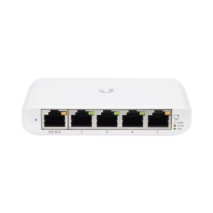 Switch UniFi Administrable Compacto de 5 Puertos 10|100|1000 Mbps, soporta entrada de PoE 802.3af|at