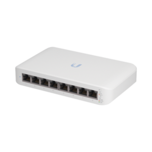 Switch UniFi Lite Administrable PoE de 8 Puertos 10|100|1000 Mbps (4 puertos 802.3af|at), 52 W