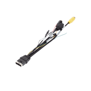 Cable adaptador | posibilita la inclusión de un canal IP, incorpora salida de video conector tipo aviación 4 pines y datos RS485 | compatible con modelo XMR406NAHD
