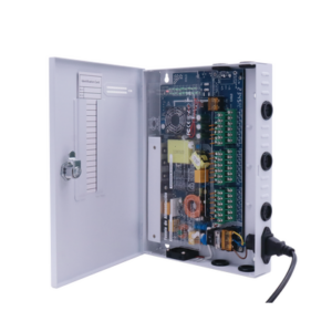 Fuente PREMIUM | 11-15 V | 18 canales | 20 A | Alta tecnología en seguridad | Doble ventilador | Hasta 1.8 Amperes por Salida | Filtro de ruido por canal | Diseño de alta gama.