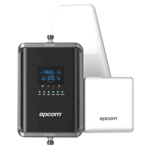 Kit Amplificador de Señal Celular 2G, 3G, 4G y 5G | Mejora llamadas convencionales y VoLTE | Amplifica señal de TELCEL, AT&T, MOVISTAR, BAIT,DiRi y más | Cubre hasta 300 m² con una antena y hasta 600 m² con 2 antenas.