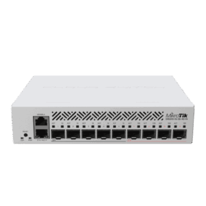 Cloud Router Switch con 1 puerto GbE| 5 Puertos SFP| 4 puertos SFP+ Ideal para Enlaces de Alto Rendimiento