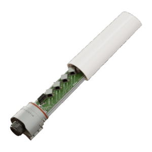 (GPeRx4) Extensor PoE Administrable SwOS para Exterior| 3 Puertos de Salida af|at | PoE IN 90 Watts | Puertos Aislados