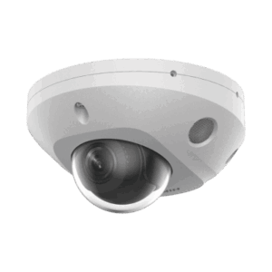 [Dual Light + 2 Micrófonos Integrados] Mini Domo IP 4 Megapixel | Lente 2.8 mm | 30 mts Luz Blanca + 30 mts IR | ACUSENSE | Exterior IP67 | IK08 | WDR 120 dB | PoE | ONVIF | MicroSD | ACUSEEK