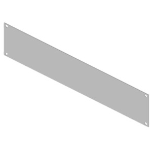 Tapa Ciega para Rack 19 in | 2 Unidades (2U) | Acero Calibre 14 | 483 mm x 88 mm (19.02 in x 3.46 in) | Pintura Electrostática Blanca | Componente Pasivo