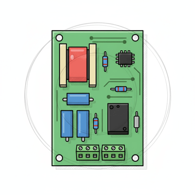 Tarjeta electronica principal para torniquete DSK3B801L|M