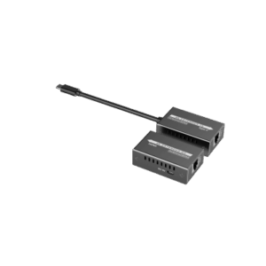 Extensor Mini 4K120Hz USB-C a HDMI | Transmisión 18 Gbps | Distancia 60m 4K@60Hz | HDR10 | HDCP 2.2 | Protección ESD ±8KV | Alimentación por Fuente de Señal