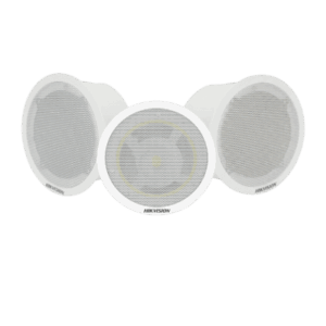 Kit Altavoz principal y 2 bocinas secundarias, solo alimenta la principal | Bluetooth | Hik-Connect | Musical Ambiental | Voceo | Calendarización de audios
