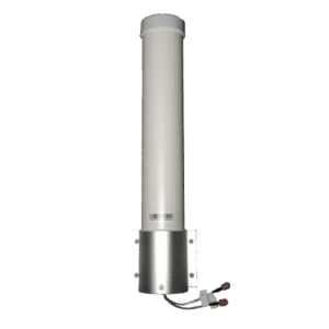 Antena Omnidireccional 360° | 5 GHz | 11 dBi Ganancia | Polarización Dual | IP65 | Montaje en Poste | Conectores SMA Macho