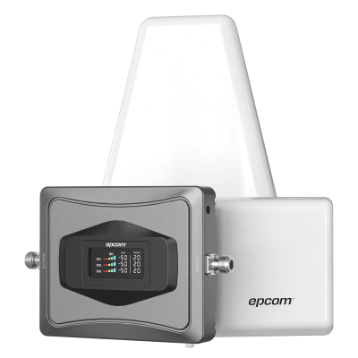 Kit Amplificador de Señal Celular 4G | Mejora las llamadas convencionales y VoLTE | Soporta los datos de las tecnologías 2G, 3G y 4G de TELCEL, AT&T y MOVISTAR | Cubre hasta 600 m2.