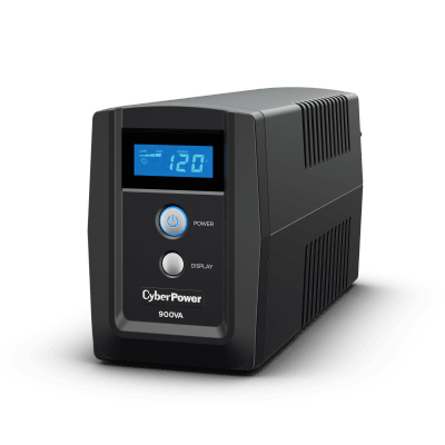UPS de 900 VA|420 W, Topología Línea Interactiva, Entrada 120 Vca NEMA 5-15P, y 6 Salidas NEMA 5-15R, Con Regulador de Voltaje (AVR)