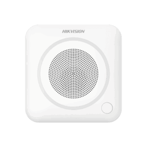 (AX PRO) Sirena Inalámbrica Interior | 105dB | Audio Intercom 85 dB | LED de Alerta