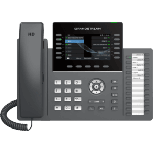 TELÉFONO IP PROFESIONAL DE 12 LÍNEAS | 24 TECLAS DE EXTENSIÓN PROGRAMABLES | WI-FI 6 | POE INTEGRADO | PANTALLA LCD 4.3 PULGADAS | SEGURIDAD DE NIVEL EMPRESARIAL | BLUETOOTH INTEGRADO | COMPATIBLE CON GDMS | AUDIO HD CON NOISE-SHIELD