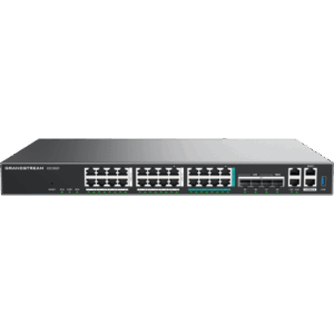 Router Todo-en-Uno GCC6021 con PBX de 50 Extensiones + Firewall + VPN + Switch de 16 Puertos GbE + 4x SFP+ 10 GbE y 8x 2.5 GbE | Gestión en la Nube con GDMS