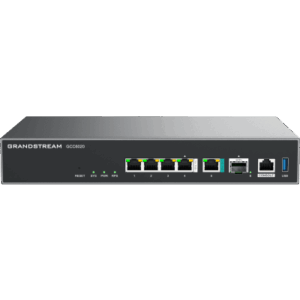Dispositivo de Convergencia de Redes GCC6020 | Router VPN | Firewall de Próxima Generación | IP PBX | Switch de Red | 4 Puertos Gigabit Ethernet | 1 Puerto SFP+ 10 Gigabit | 1 Puerto 2.5 Gigabit | Administración en la Nube GDMS | Mont